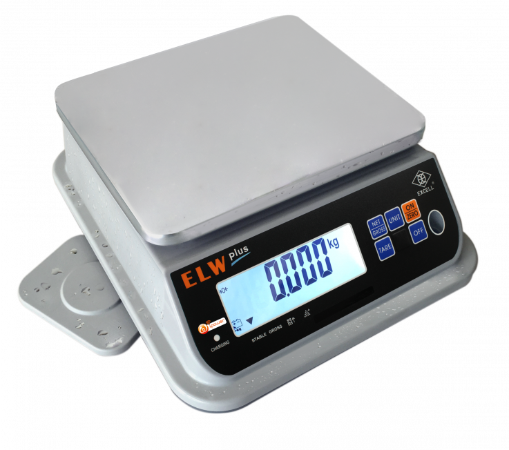 ELW Plus Wipower / ELW-E Plus Wipower <br>IP68 無線充電防水計重桌秤