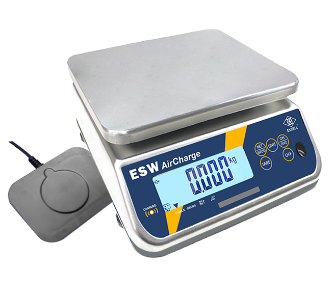 ESW AirCharge / ESW-E AirCharge<br>IP68 Wireless Charging Waterproof Weighing Scale